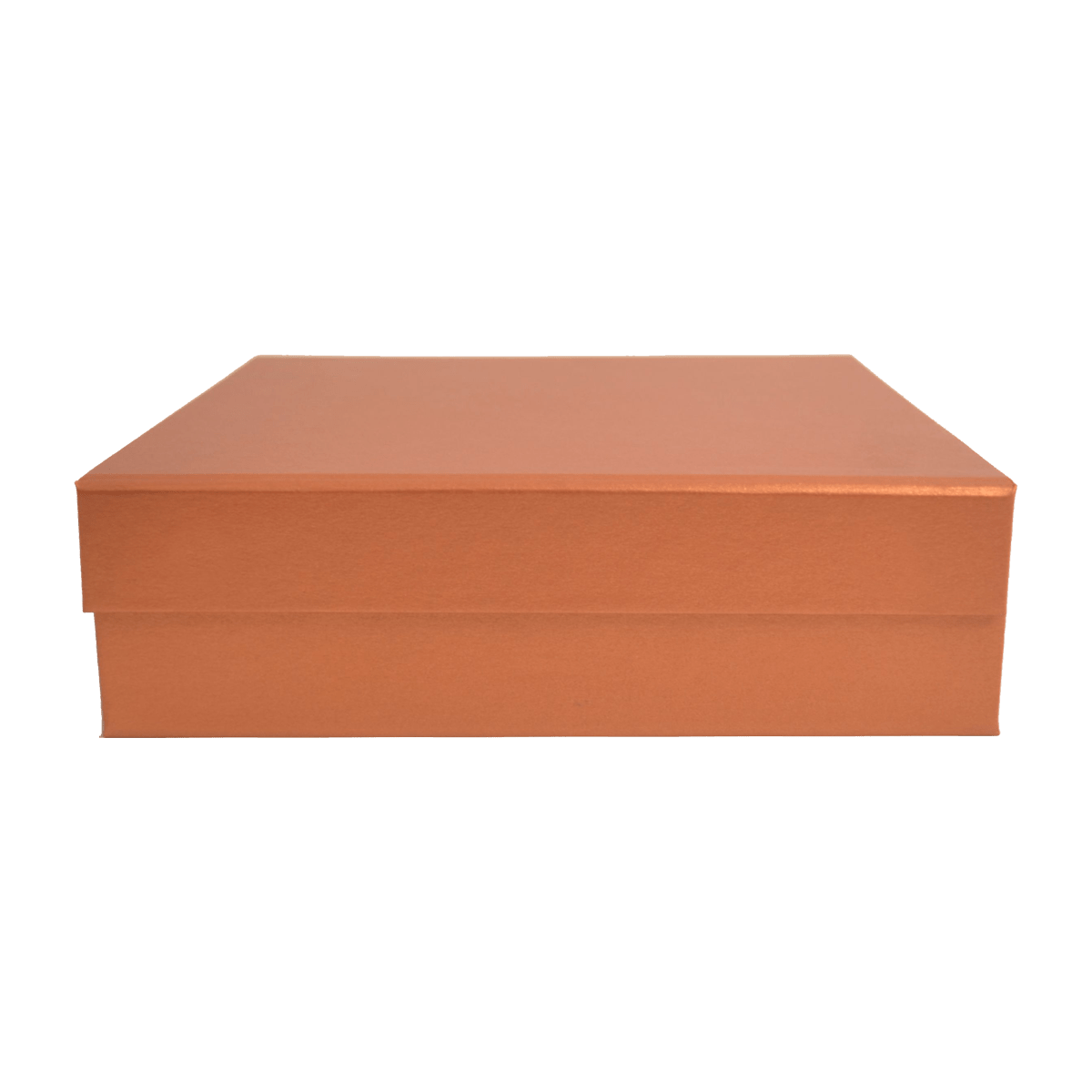 Square Shallow Copper Majestic Metallic - CustomF2FBox