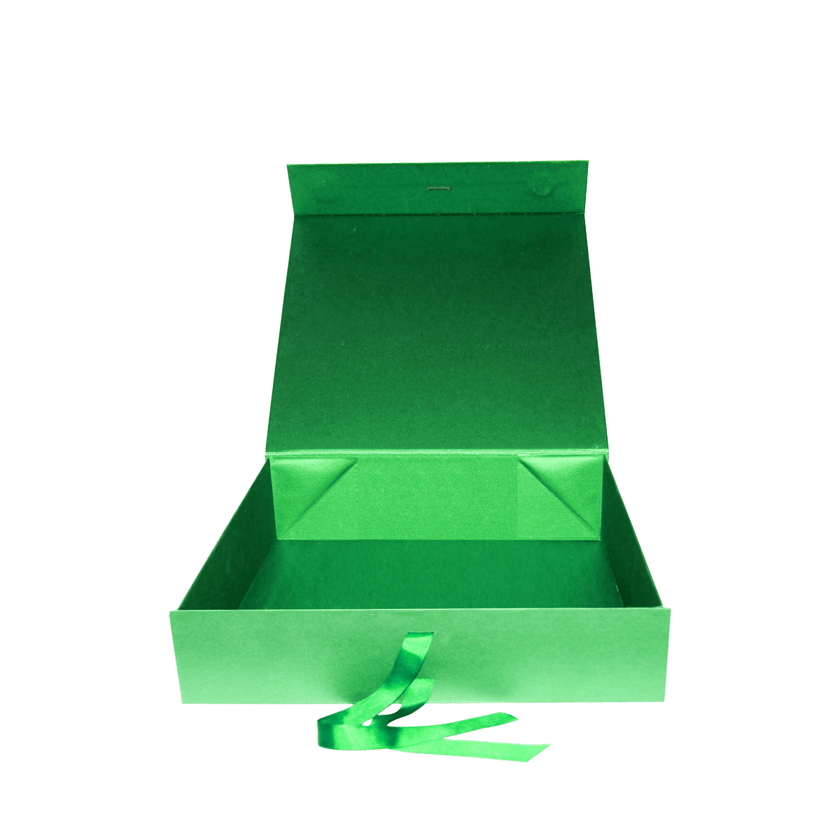 Square Shallow Green Majestic Metallic - CustomF2FBox