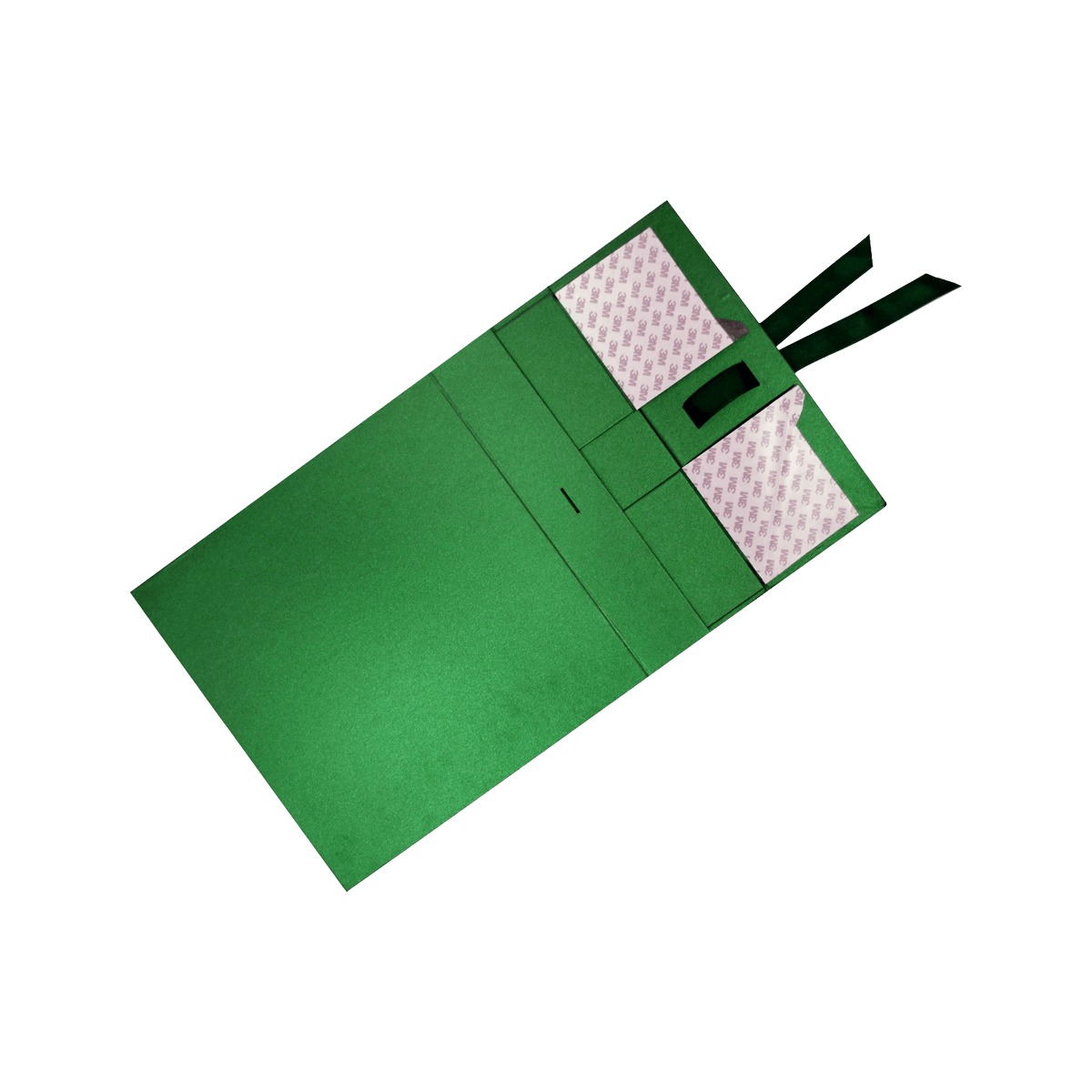 Square Shallow Green Majestic Metallic - CustomF2FBox