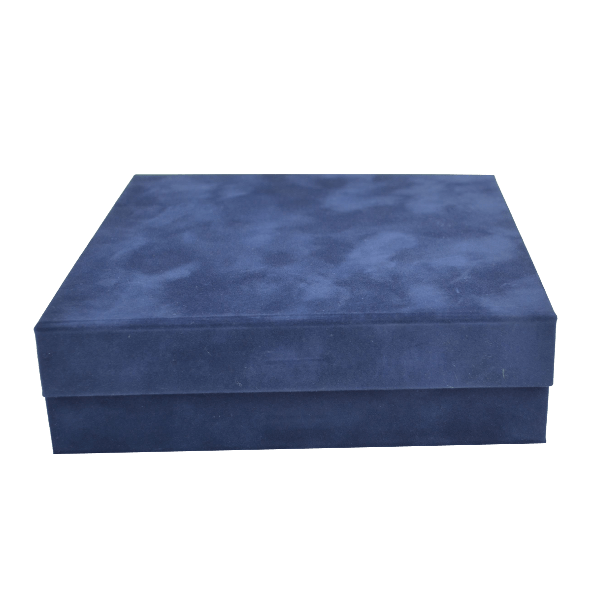 Square Shallow Navy Sensational Suede - CustomF2FBox