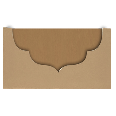 Tan Suede Asymmetric Pocket - CustomF2FBox