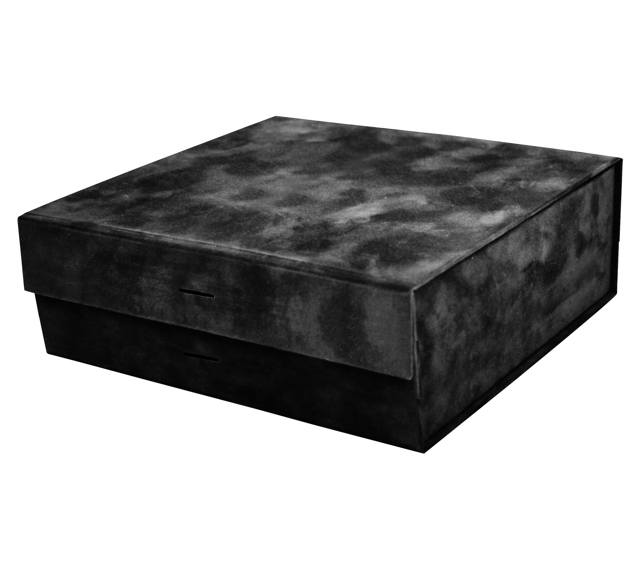 XL Deep Black Sensational Suede - CustomF2FBox