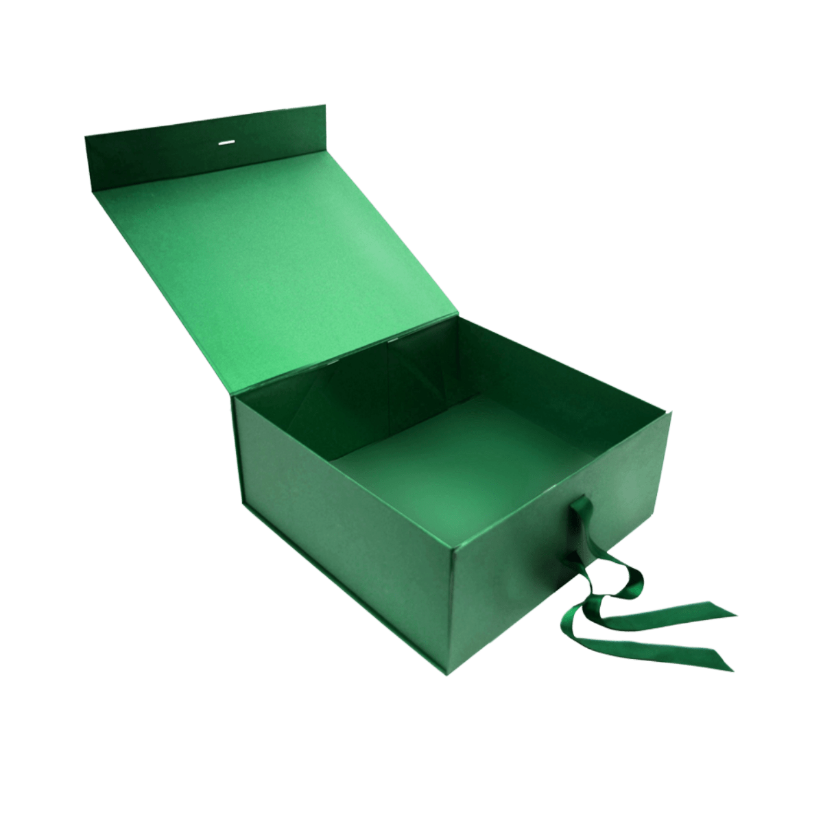 XL Square Green Majestic Metallic - CustomF2FBox