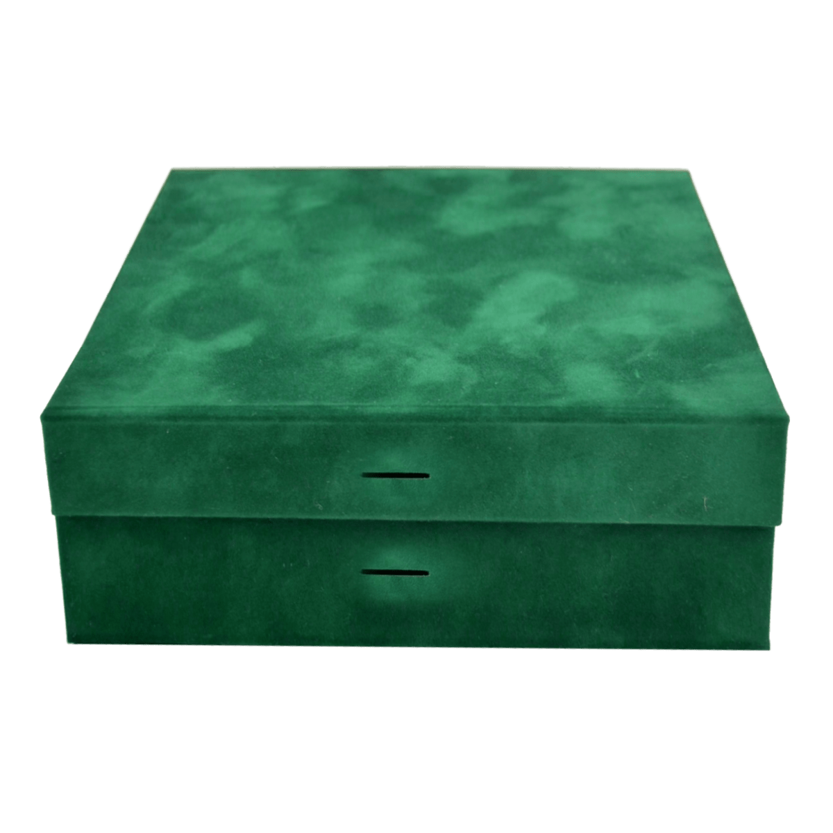 XL Square Green Sensational Suede - CustomF2FBox