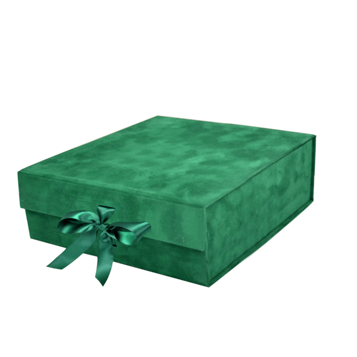 XL Square Green Sensational Suede - CustomF2FBox