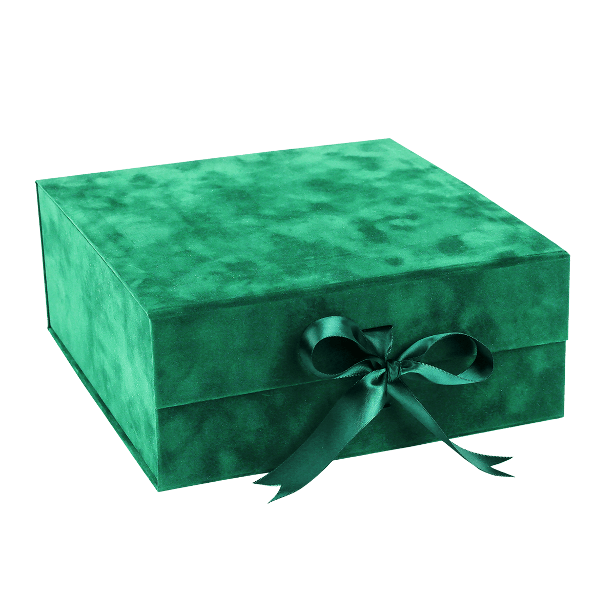 XL Square Green Sensational Suede - CustomF2FBox