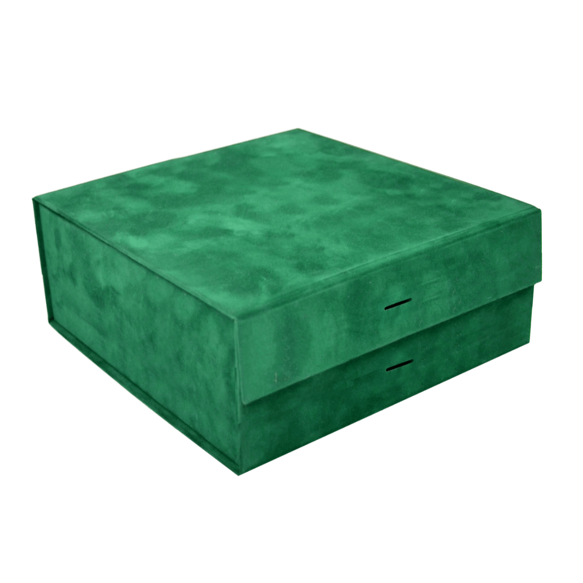 XL Square Green Sensational Suede - CustomF2FBox