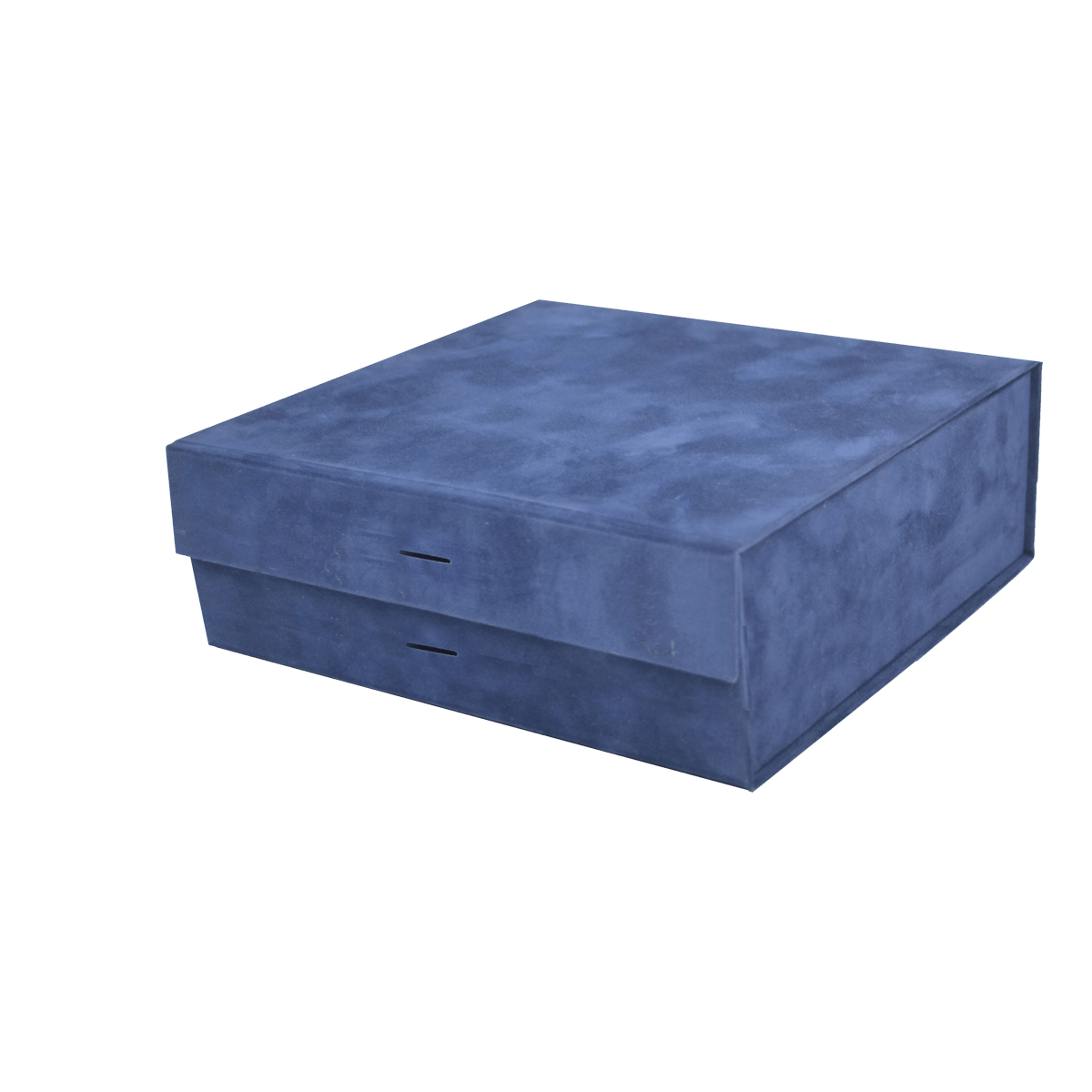 XL Square Navy Sensational Suede - CustomF2FBox