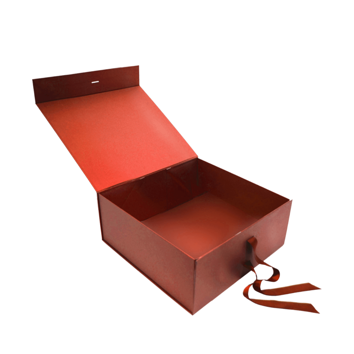 XL Square Red Majestic Metallic - CustomF2FBox