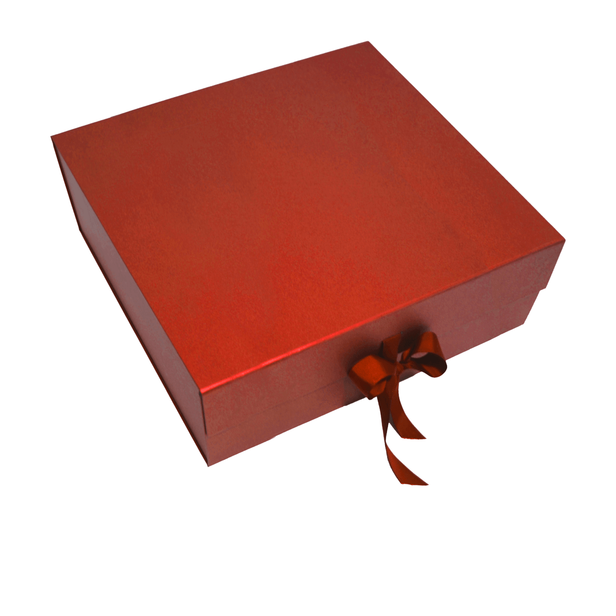 XL Square Red Majestic Metallic - CustomF2FBox