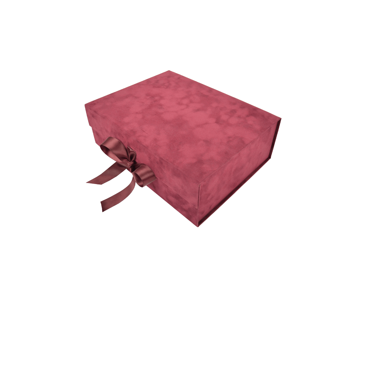 XL Square Wine Sensational Suede - CustomF2FBox