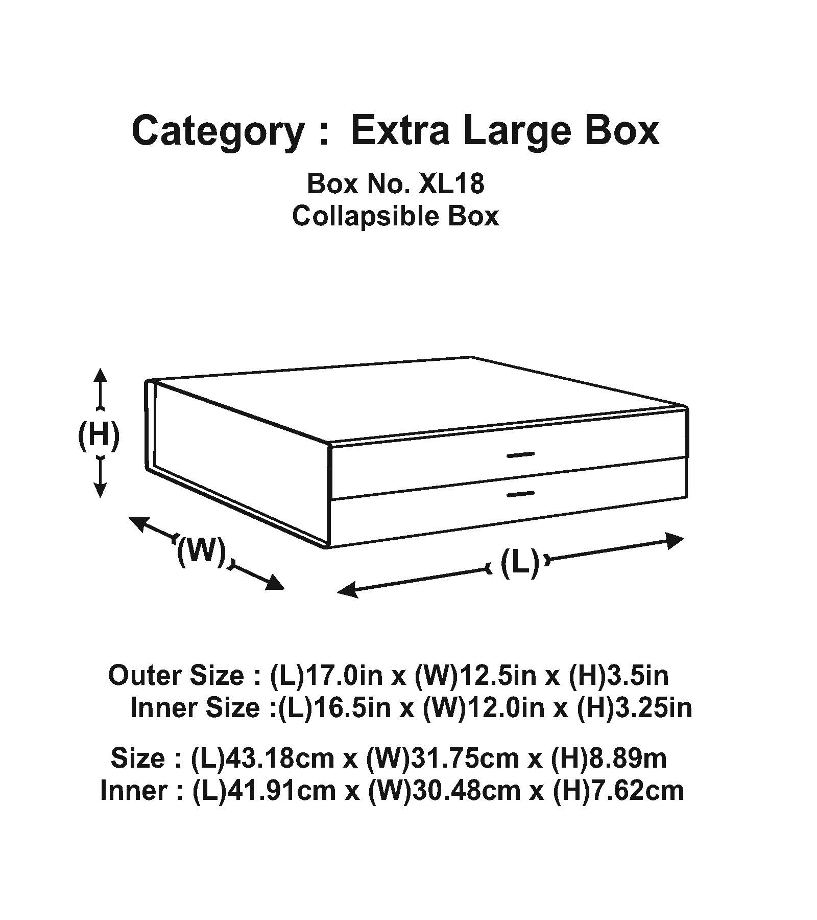 XL Wide Bronze Majestic Metallic - CustomF2FBox