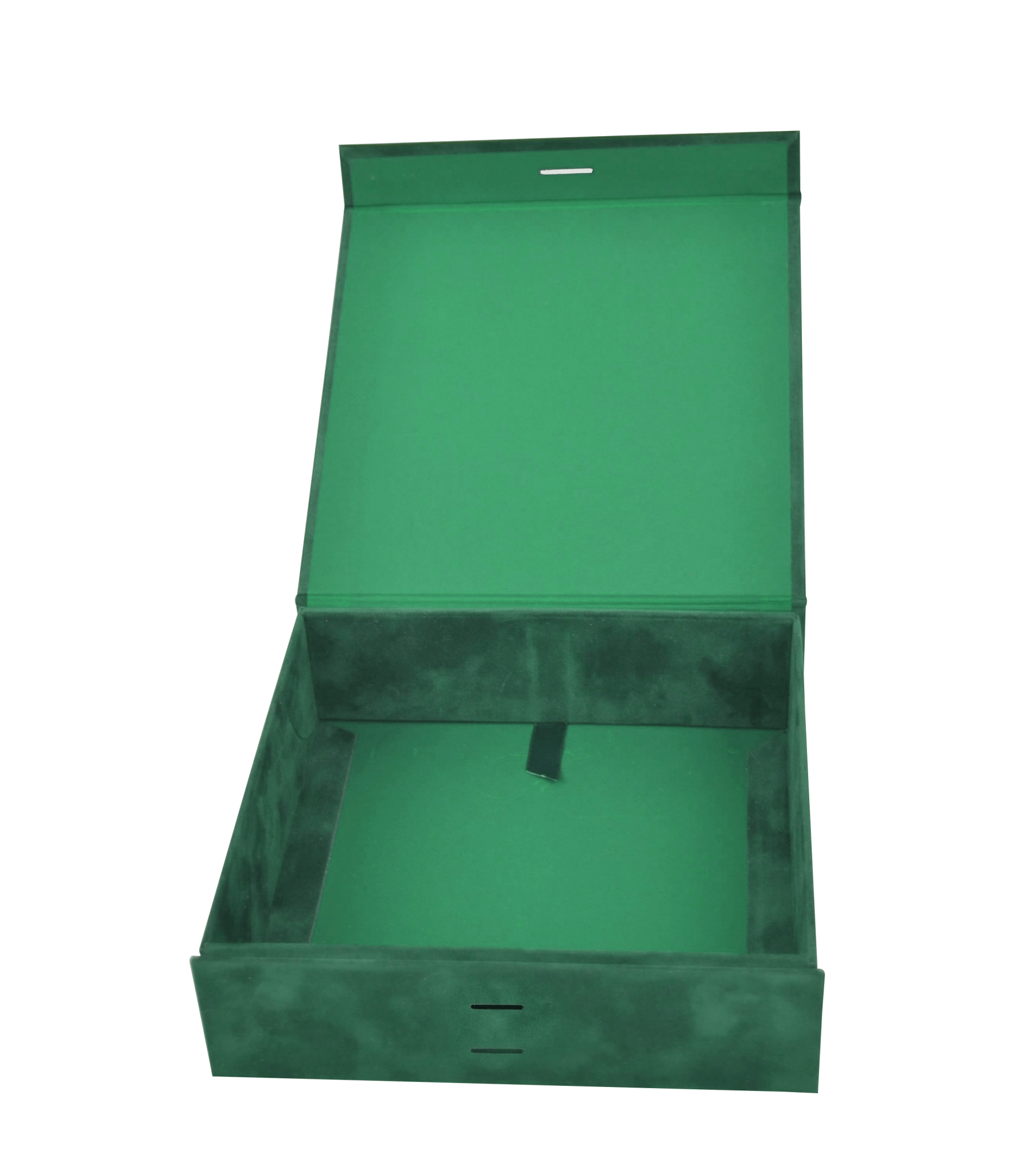 XL Wide Deep Green Sensational Suede - CustomF2FBox