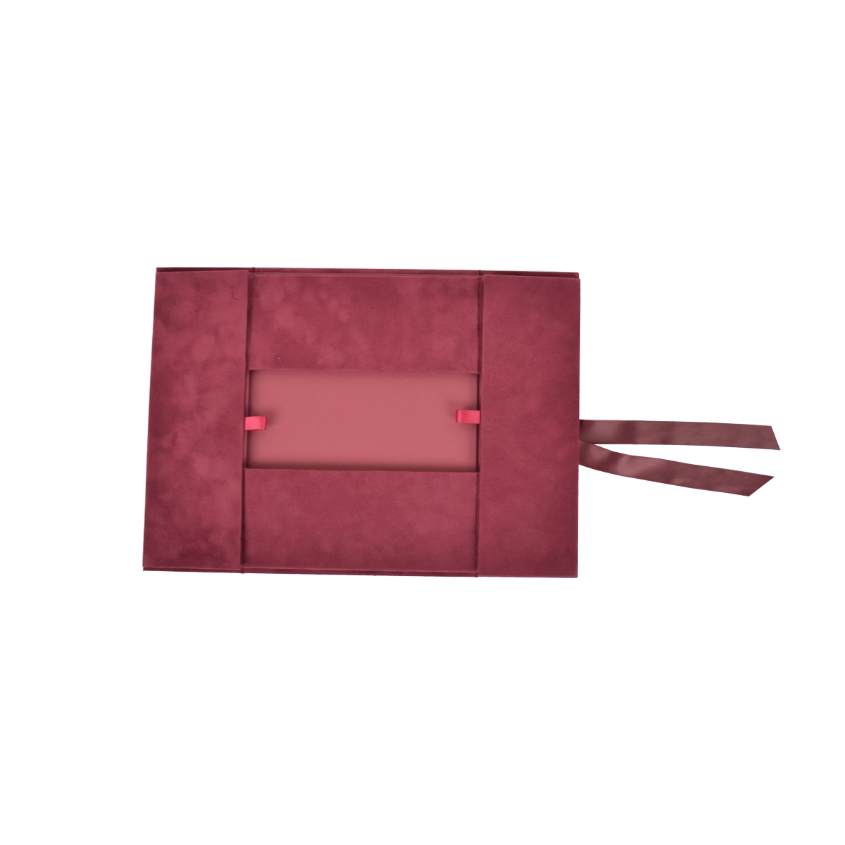 XL Wide Deep Wine Sensational Suede - CustomF2FBox