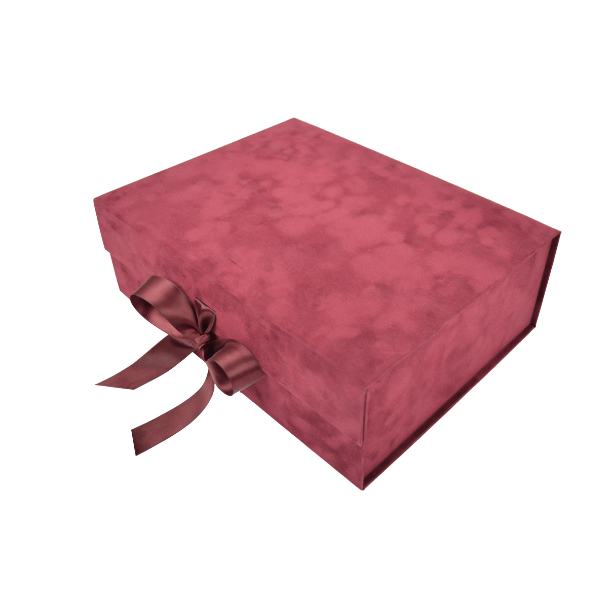 XL Wide Deep Wine Sensational Suede - CustomF2FBox