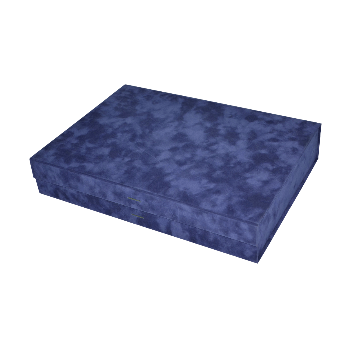 XL Wide Navy Sensational Suede - CustomF2FBox