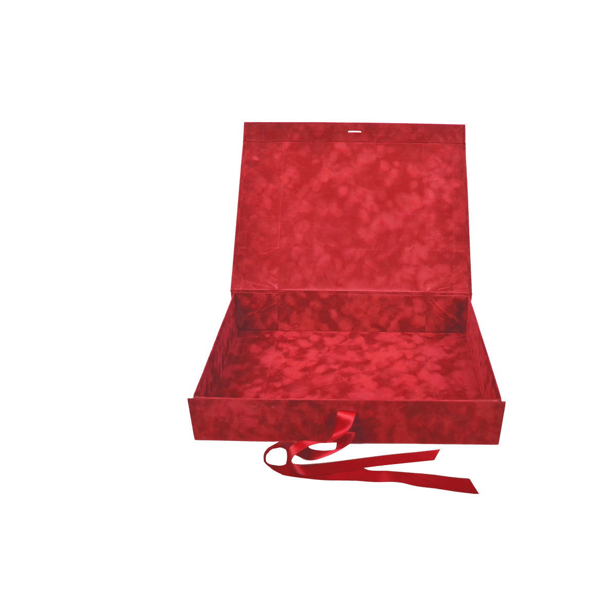 XL Wide Red Sensational Suede - CustomF2FBox